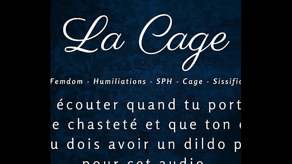 Image La Cage - Femdom caged anal joi