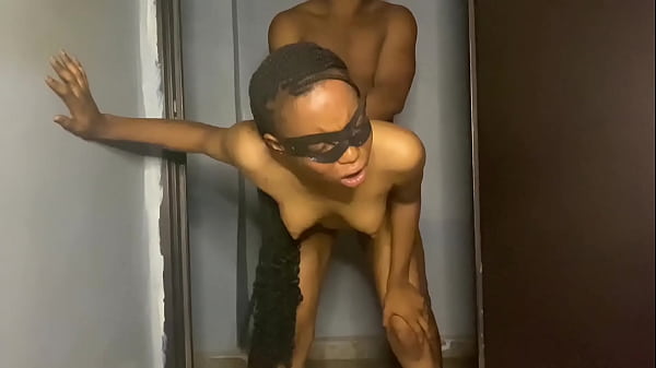 Image My Ebony Girlfriend Gives Good Blowjob To Get Her Pussy Stretched