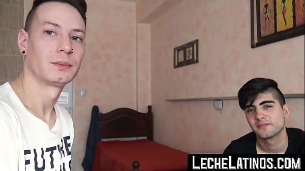 Image LecheLatinos.com - inexperienced gay Latino breeds and blows a hung top for money and pleasure