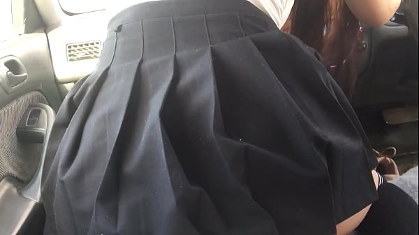 Image Stepbrother fucked his stepsister in the car while they were standing in an open field