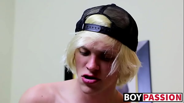 Image Filling his booty with his fav toy and masturbating hard