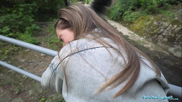 Image Public Agent She gets fucked deep by a fat cock in public