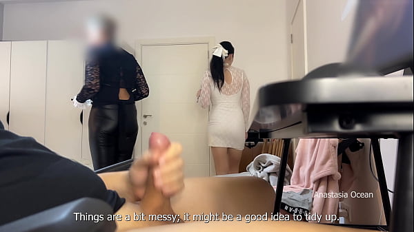 Image My stepmom and I caught my husband watching porn and masturbating.