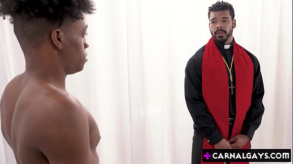 Image Pastor Brock Johnson has an intimate relationship not only with the Lord himself, but with a black twink named Israel Angel!