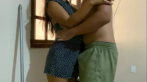 Image He couldn't even last 5 minutes and he already came in the maid's pussy