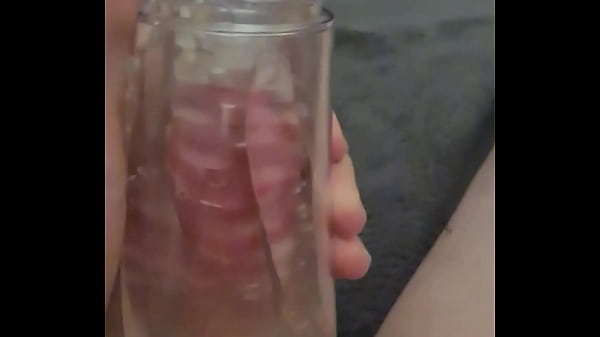 Image Fleshlight jerkoff & creampie