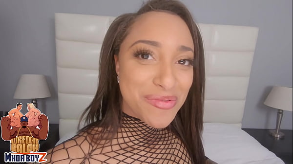 Image Petite Ebony Slut Spitroasted By Big Dick Macana Man & BBC WreccItRalph