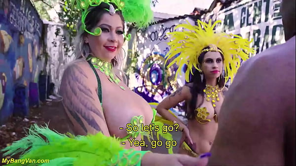 Image real bang van samba dancer carnaval anal orgy