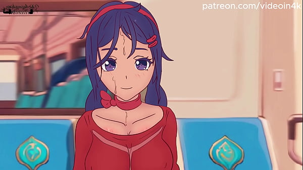 Image Mita got fokked yn the subway! Miside Hentai, Cardboard, Parody! (AI Upscaled Gameplay)