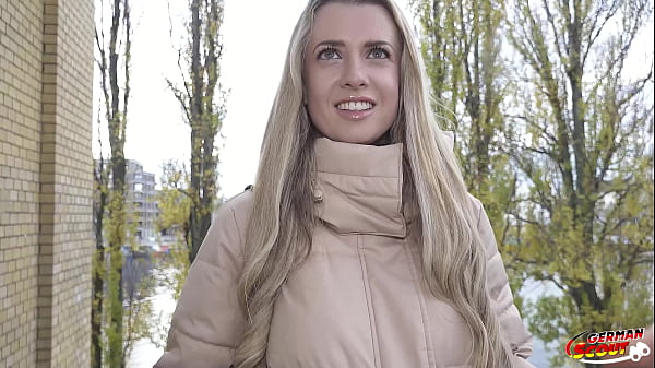 Image GERMAN SCOUT - Slim Office Girl Adriana Sweetblonde Pick Up for Casting Fuck in Berlin