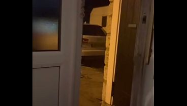 Image Fucking my pussy with a dildo with my front door open do the neighbours can watch blonebunny8