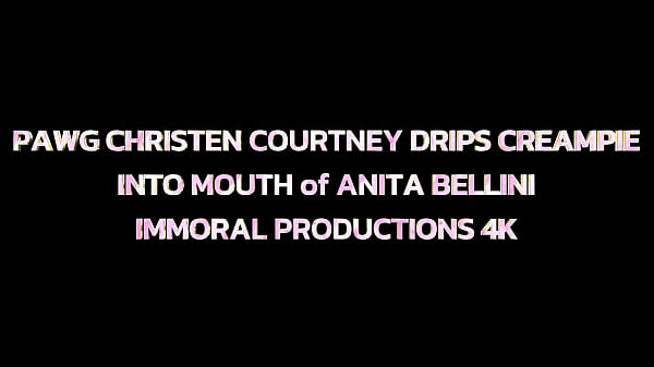 Image Anita Bellini's Tiny Tits and Fat Ass Worshipped In Raw Threesome!