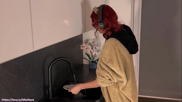 Image Hot sex with my girlfriend in the kitchen. Thelymia.