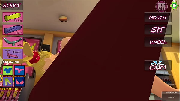 Image Naughty Blonde Has Fun With Many Dildos! 3D ANIMATION!