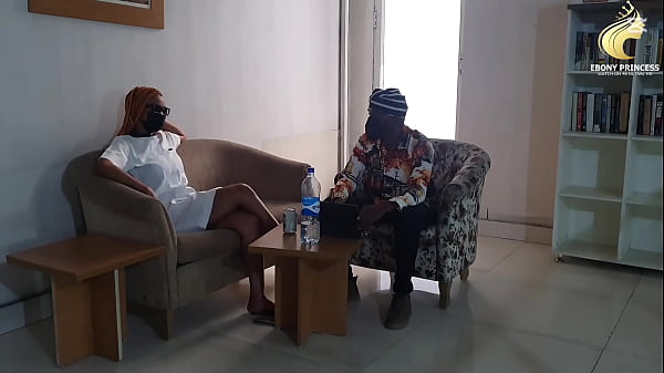 Image Ebony nurse sex the interviewer just because of promotion