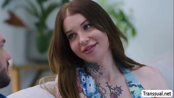 Image Seductive Tgirl Gracie Jane analed by her friend
