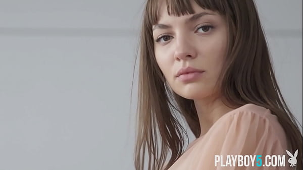 Image Gorgeous petite Romanian MILF solo softcore porn video for Playboy