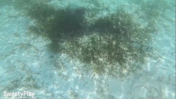 Image Multiple creampie underwater - three times cum inside