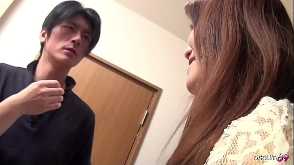 Image Perfect natural Tits Japanese Teen seduce the husband next door to Cheating Fuck in Uncensored JAV Roleplay