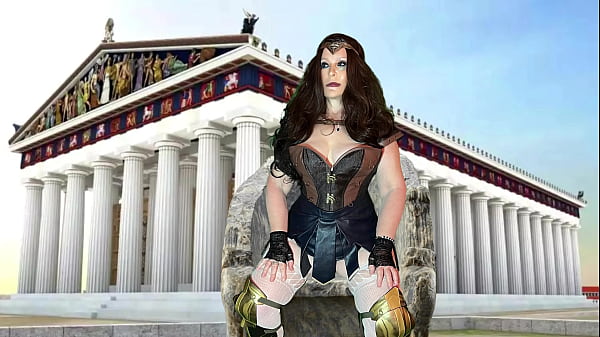 Image Granny Wonder Woman: Face Fucking The Wondrous Cocksucking Goddess