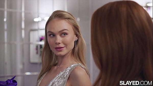 Image SLAYED Flawless Beauty Nancy Ace Devours Gorgeous Redhead Mel Rose's Pussy