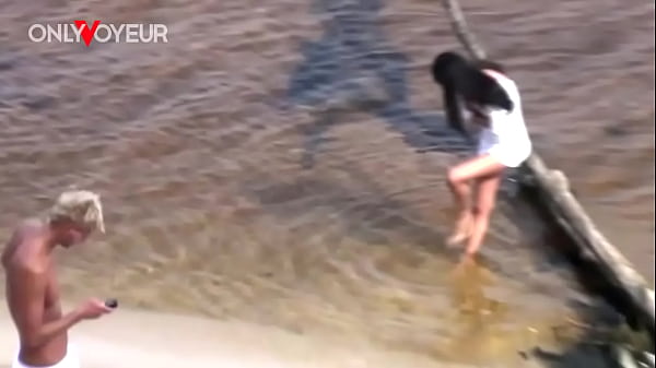 Image Beach Voyeur. Romantic beach date ended with passionate sex. Super Hot!