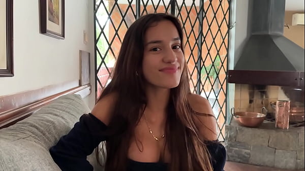 Image First Casting With Busty Skinny 18yo Brazilian Teen - POV Blowjob
