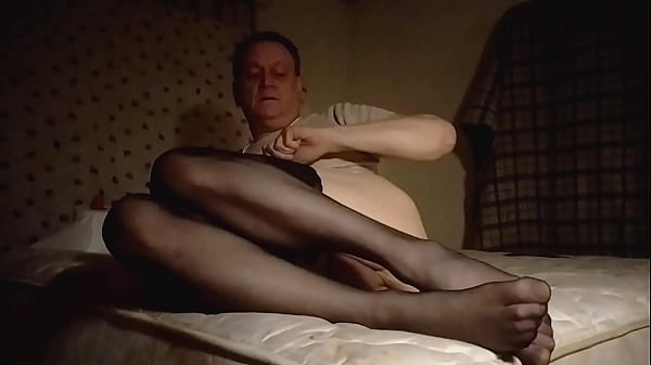 Image A trio of anal dildos, in stockings and pearls
