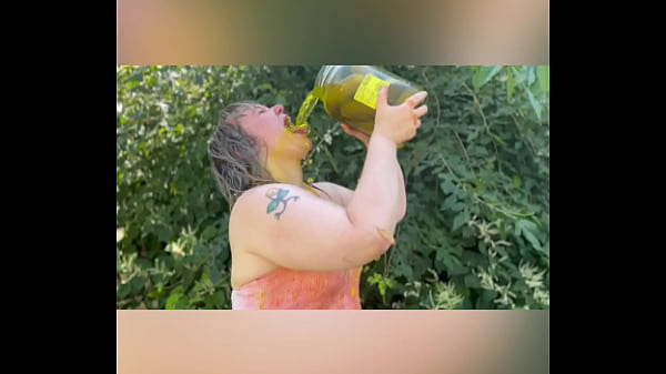 Image Joan Day has messy backyard fun with pickles and a hose down