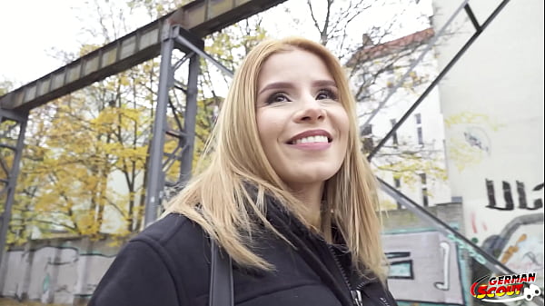 Image GERMAN SCOUT - Deep Anal Sex Casting for Skinny Colombian Teen Ashley Rose at Pick Up