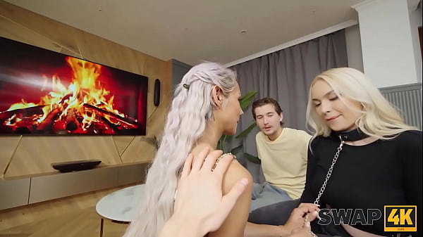 Image SWAP4K. Swap wives with Vera Jarw in a collar and Veronica Leal ended up with a lot of cum