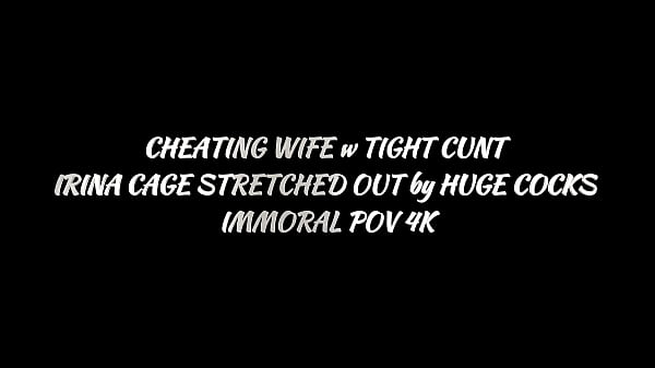 Image CHEATING WIFE w TINY CUNT IRINA CAGE STRETCHED OUT by HUGE COCKS &ndash_ IMMORAL POV 4K