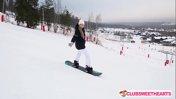 Image From Snowboarding to Pussy Fucking with 18yoy Alice Flore and Amelia Ost by ClubSweethearts