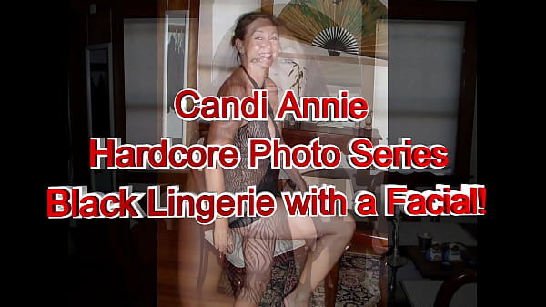 Image Hardcore Photo Shoot Series - Candi Annie Black Lingerie