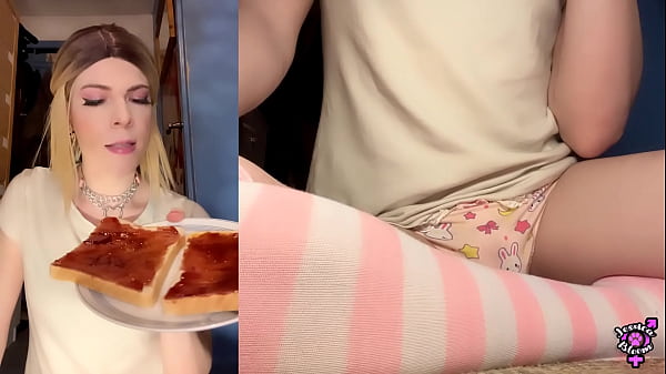 Image Anal Creampie & Sissygasm on Toast - The Perfect Sissy Breakfast - Jessica Bloom