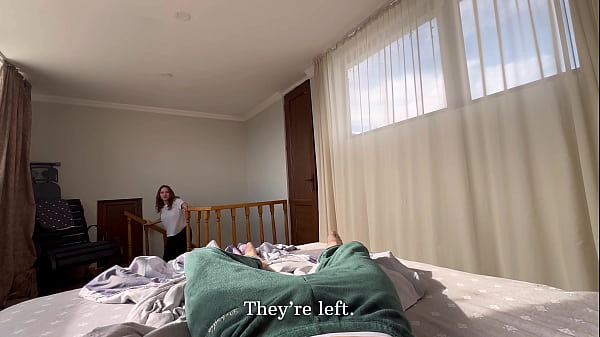 Image POV: Fast sex with step sister finished with creampie