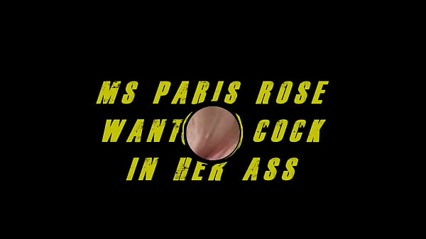 Image Ms Paris Rose Wants a Cock in Her Ass