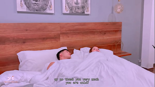 Image Stepsister sneaks into my bed scared by strange noises - Danner Mendez and Salome Gil