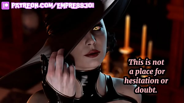 Image Femdom Hentai JOI: Dominated By Lady Dimitrescu (ass, boobs, feet)