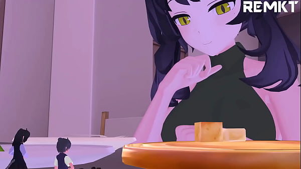 Image (MMD Giantess) Luna's Unexpected Visitors