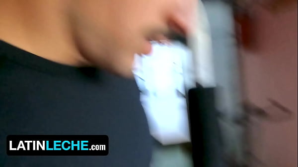 Image Pair of Latino Hunks Work Out Their Dicks Together - Latin Leche