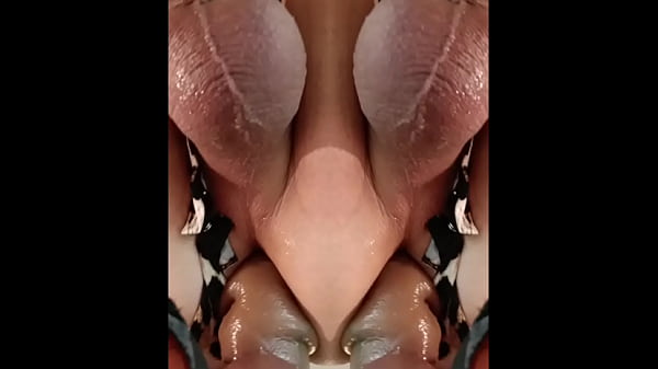 Image MIRRanuz 64 DP Masturbate Leopard skin LEOTARD Snap Crotch Limp Cock Fuck Anuz with FORESKIN PENIS DILDO and10inch DILDO 20250207