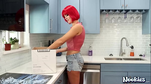 Image Wild redhead fucked by less experienced stud - Nookies