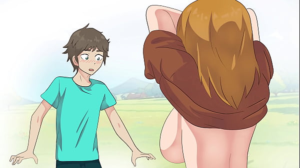 Image Peasant Shows Boobs To Steve ! Hentai, Cartoon, Parody !