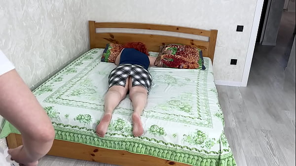 Image MILF invited a friend to visit and got a cock in the ass