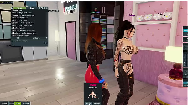 Image Shemale Bria and Milena fucking with boy