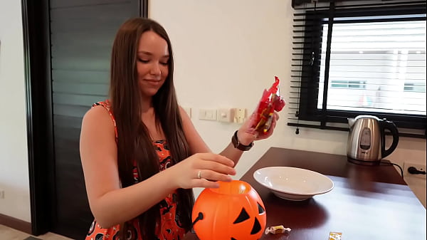 Image Fucked a sexy halloween guest