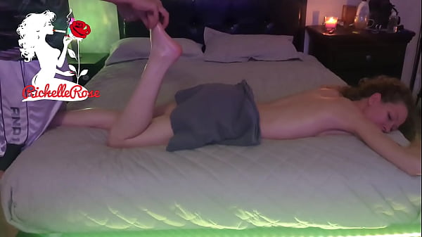 Image Amateur Milf Slut Gets Massaged & Fucked With Feet Cumshot Part 1 -Richelle Rose