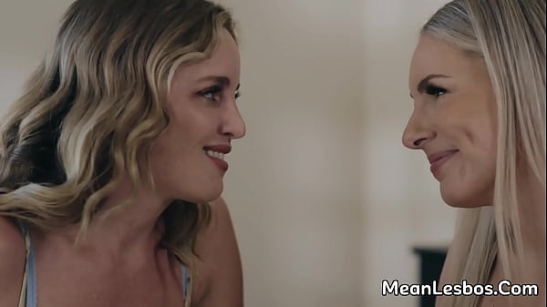Image Sexy blonde lesbian MILF seduced for a wet fuck by curly teen - Bunny Madison, Charlie Forde
