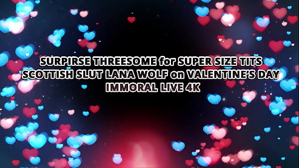 Image Lana Wolf's Valentine's Day Threesome, Stuffed With Love & Cum!
